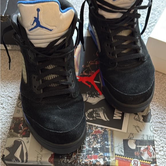 Jordon 5 Retro Racer Blue size 9 - Picture 2 of 4